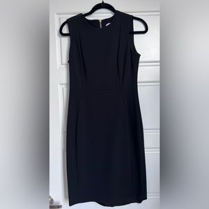 Black Calvin Klein Sheath Dress